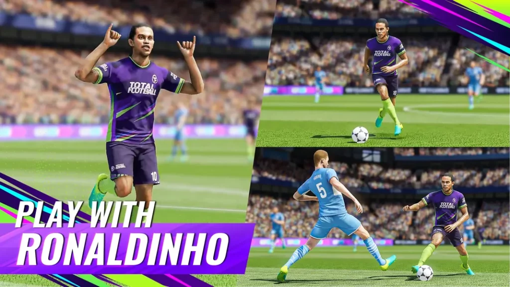 Высококачественные 3D-изображения в игре Total Football