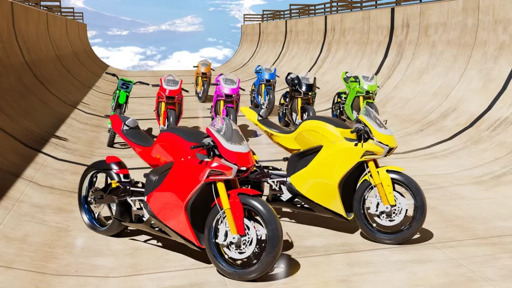 Bike Racing: GT Spider Moto - разгоняйтесь на быстром мотоцикле