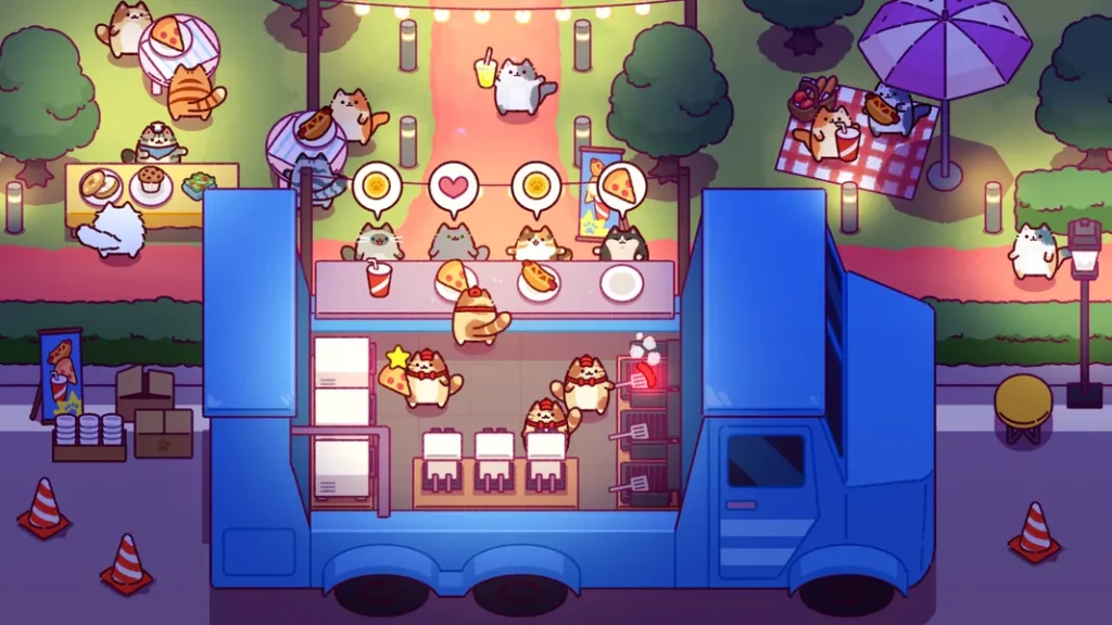Cat Snack Bar - бизнес-симулятор быстрого питания от Cat