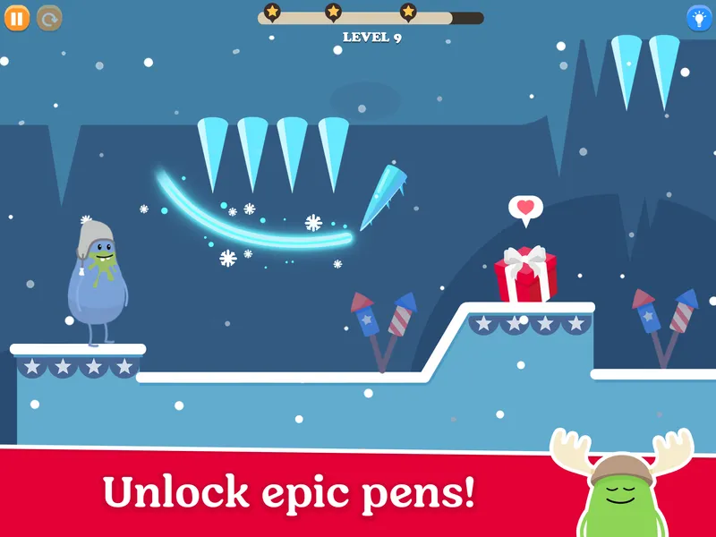 Преодолевайте сложные уровни в игре Dumb Ways to Draw 2
