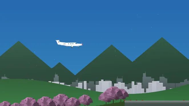 Игра Flight Simulator 2D имитирует работу самолета в реальности