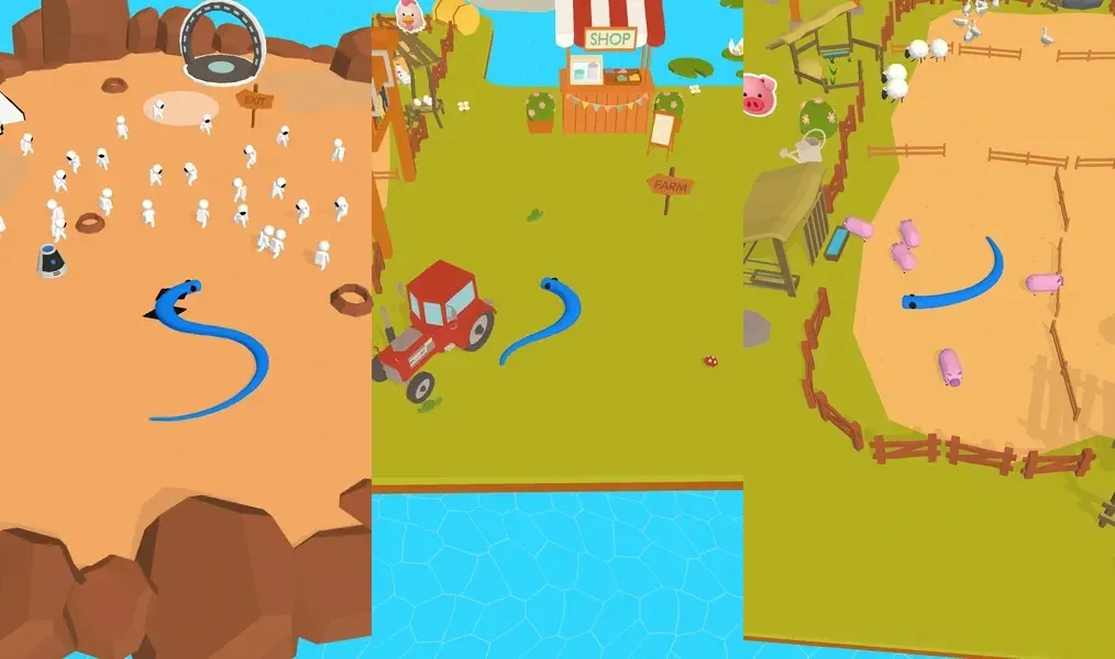 Рассмотрим разные тактики в игре Snake Crusher