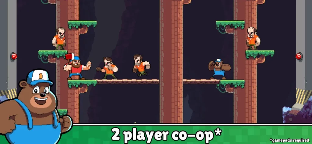Timberman The Big Adventure – захватывающий платформер в жанре экшн