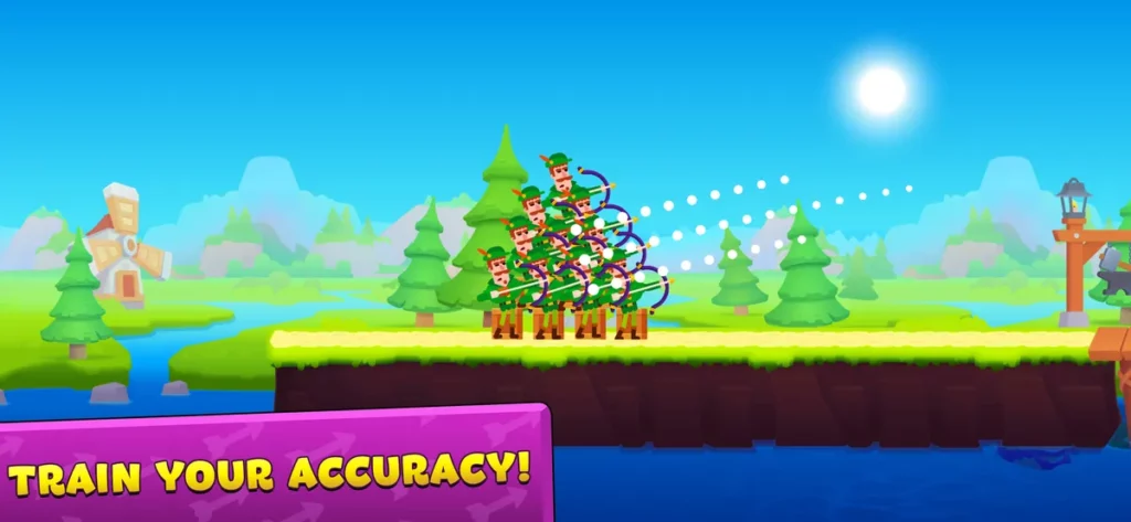Огромный набор персонажей в игре 300 Bowmen
