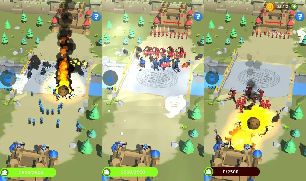 Draw Castle War - проведите оборонительные линии