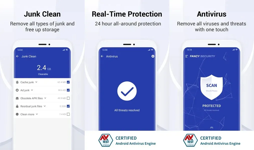 Fancy Security - интуитивно понятный интерфейс