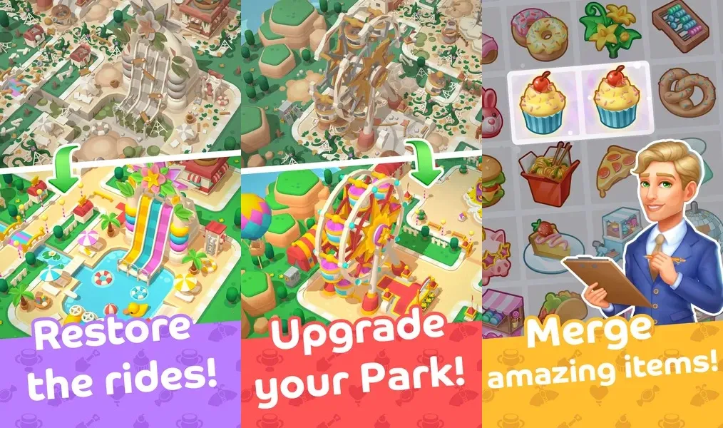 Увлекательный сюжет в игре Funland Park