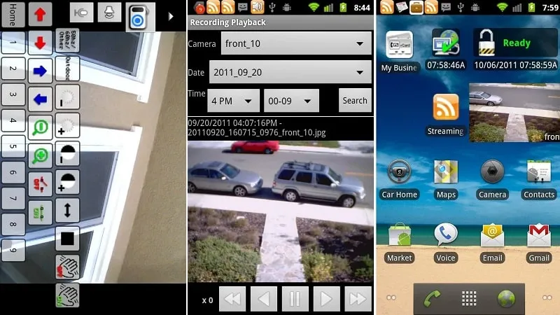 IP Cam Viewer Pro - интерфейс был значительно улучшен