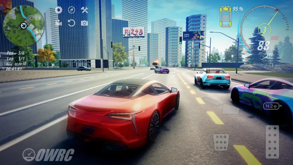 OWRC — игра-симулятор вождения с характерным физическим опытом