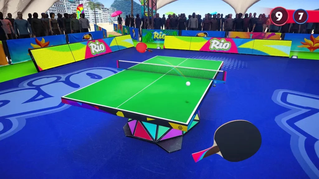 Ping Pong Fury – соревновательная игра в настольный теннис с реальными игроками