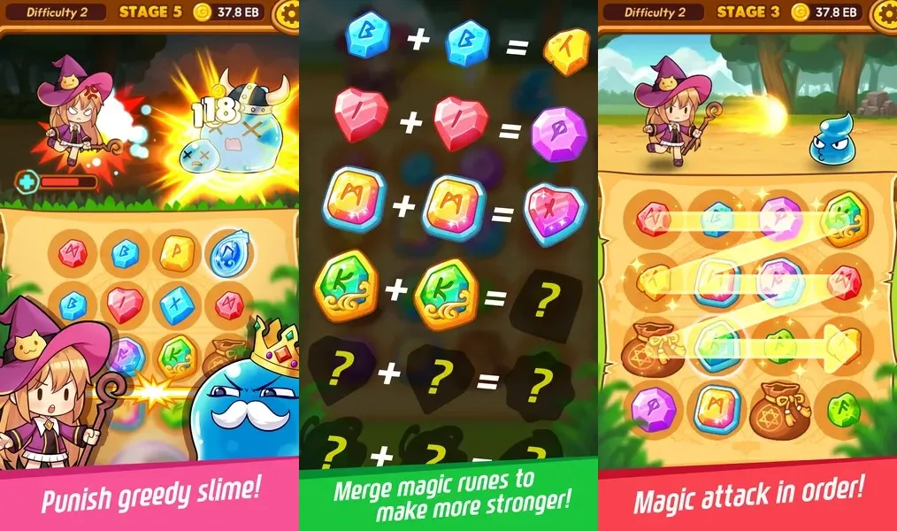 Merge Rune - начните увлекательное путешествие