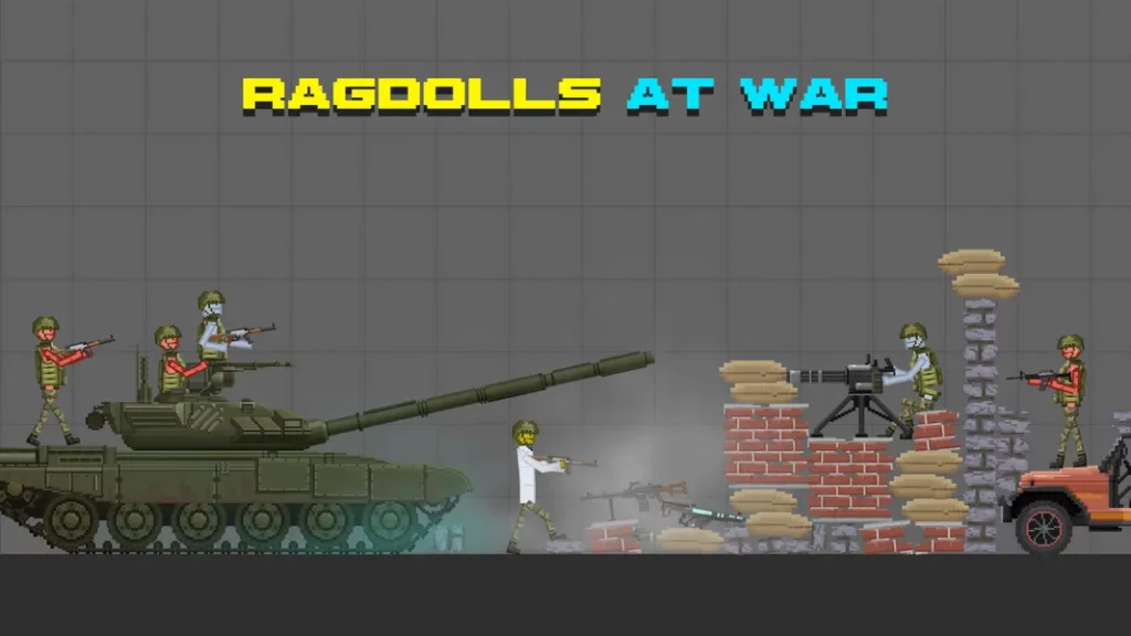 Ragdoll Playground – высмеивайте пиксельных персонажей ragdoll