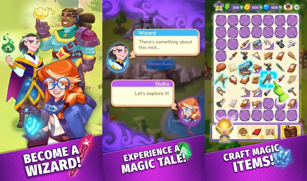 Arcane Merge - игра про слияния с фэнтезийной темой
