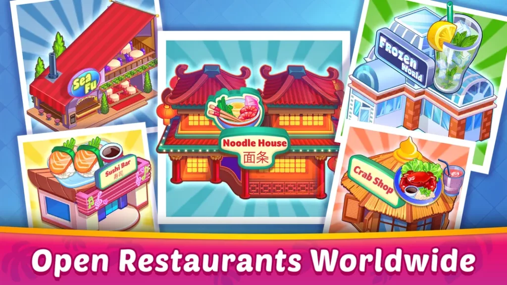Asian Cooking Games / Азиатские кулинарные игры - впечатляющая графика и звук
