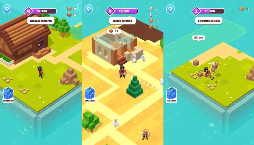 Не ходите в одиночестве в игре Craft Valley