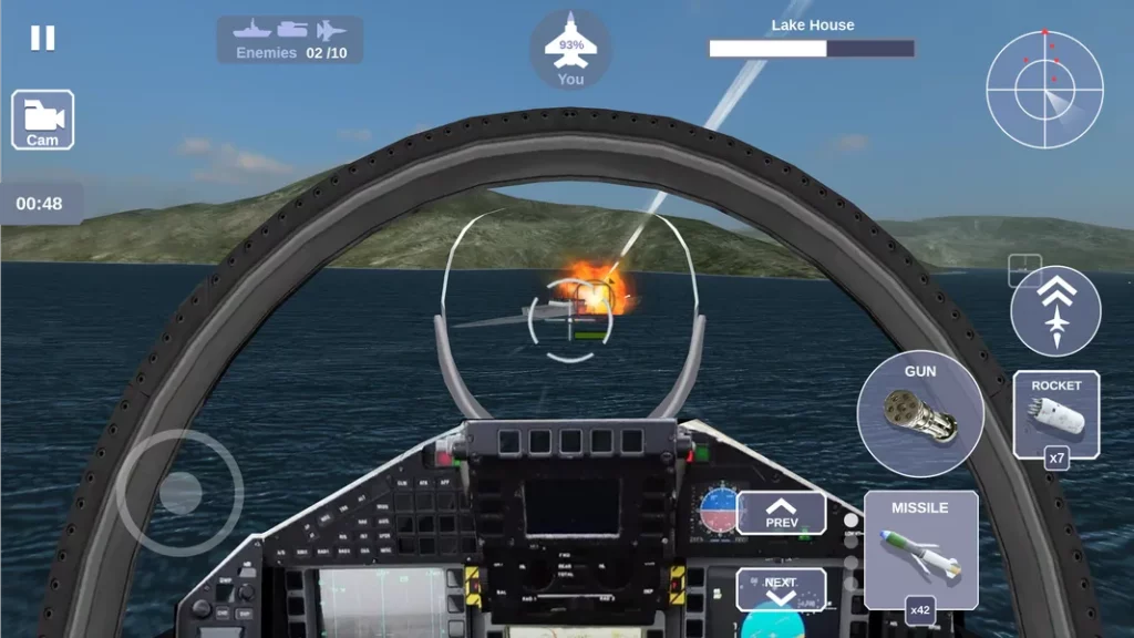 Отличная графика и звук в игре FoxOne Special Missions
