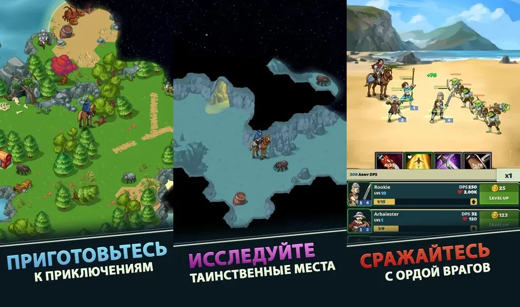 Скриншот Idle Bounty Adventures
