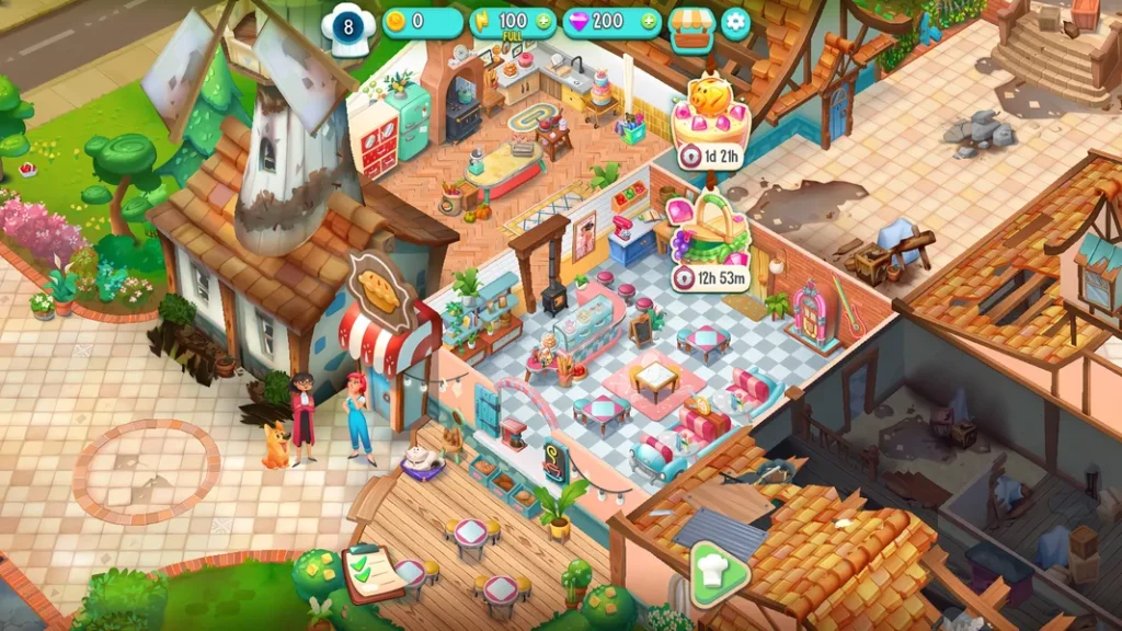 Распутайте преступление в игре Love & Pies
