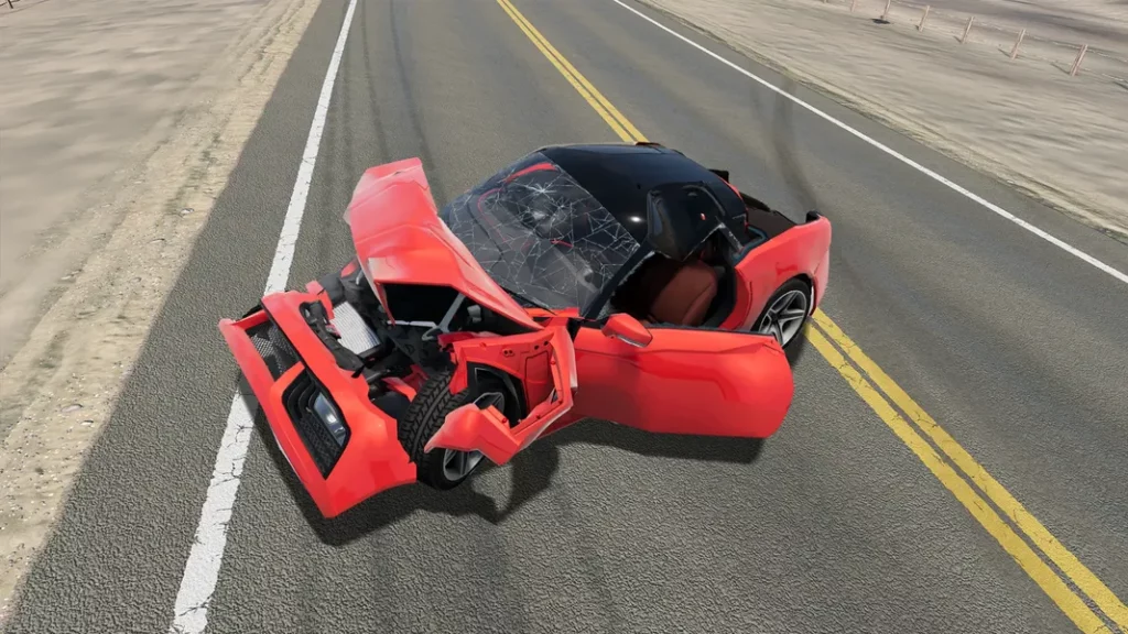 Mega Car Crash Simulator - простейший геймплей, который доставит удовольствие каждому игроку