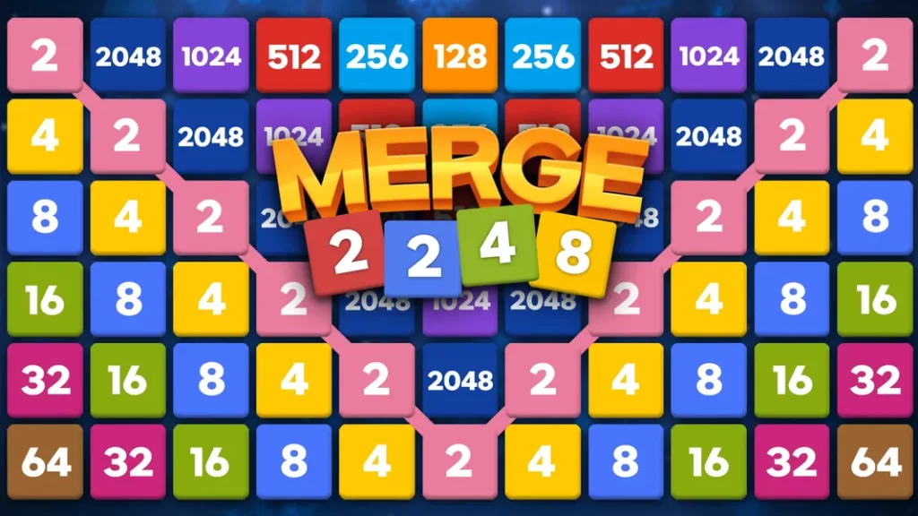 Merge 2248 - красивая, красочная 2D-графика