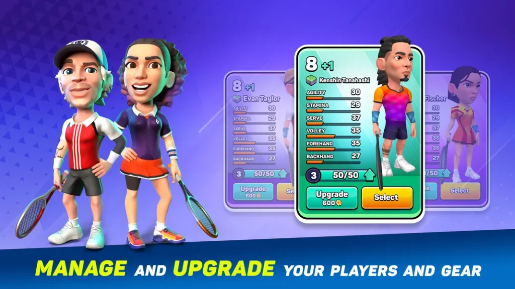 Про графику и музыку в игре Mini Tennis