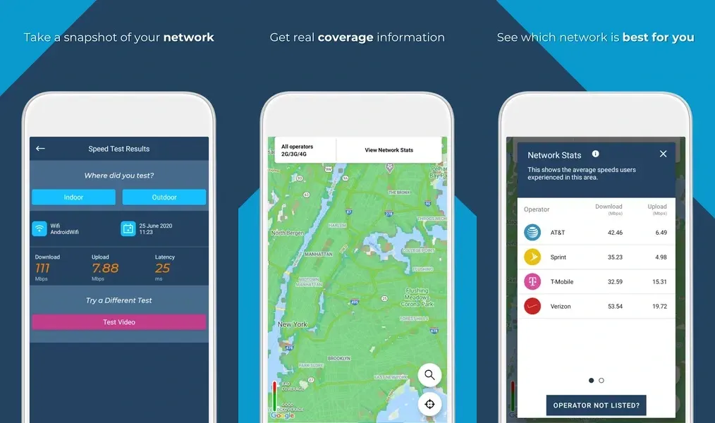 Opensignal — предлагает решения проблем, связанных с сетевым подключением