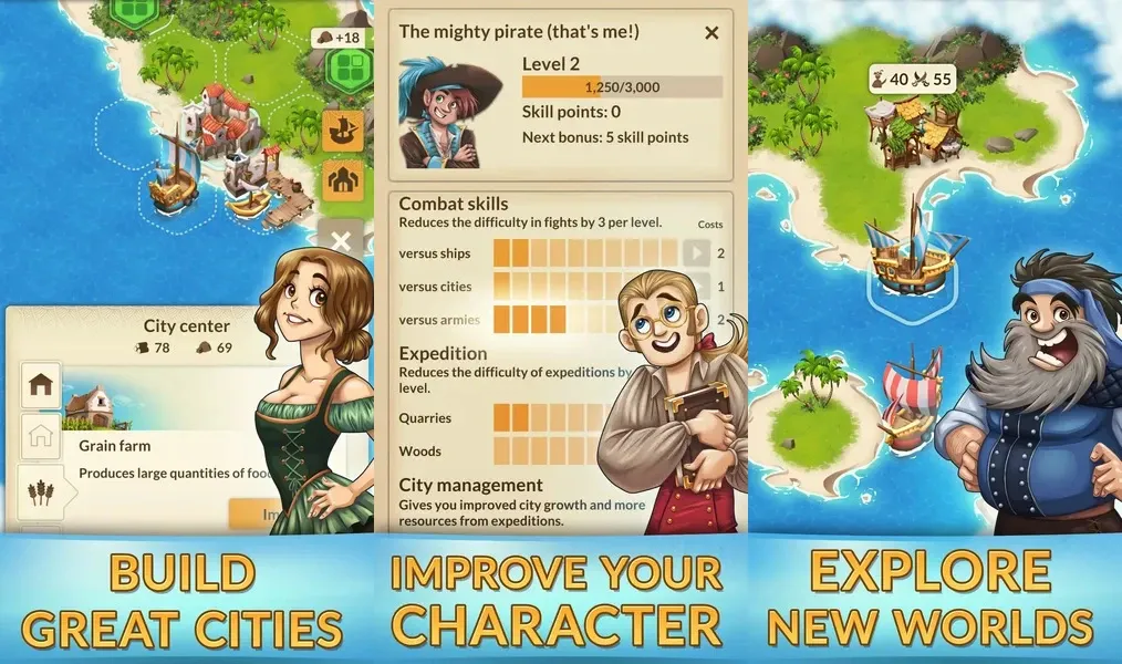 Соберите лучшую команду в игре Puzzle Colony