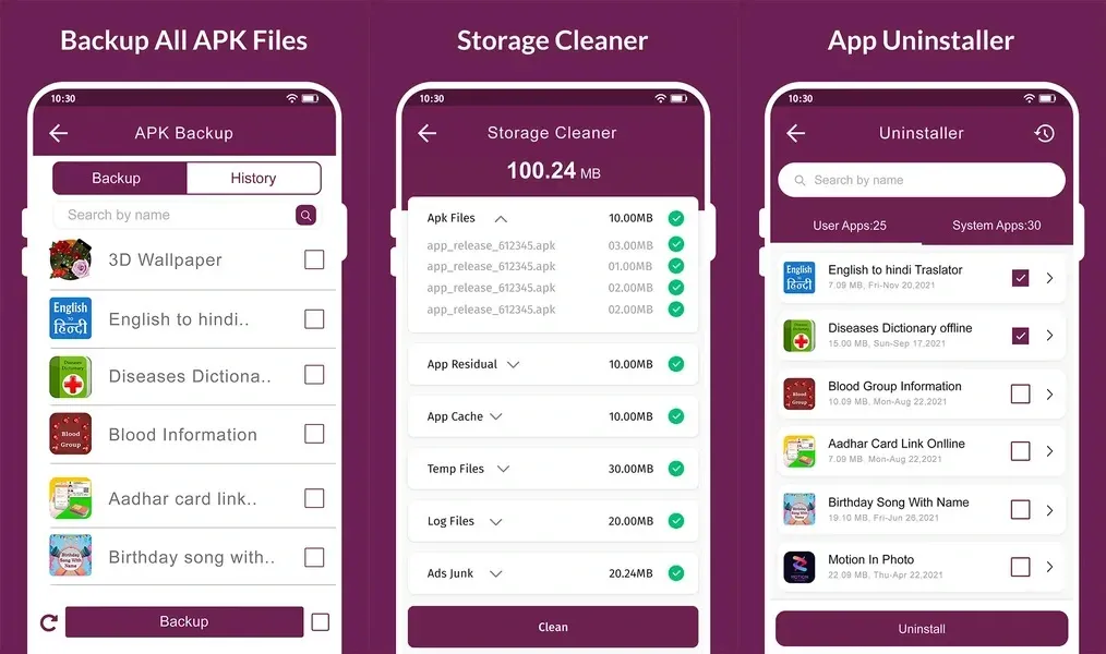 Recover Deleted All Photos - простой и интуитивно понятный интерфейс