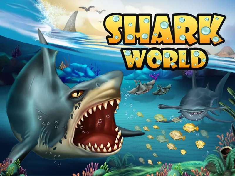 Shark World — игра-симулятор, в которой вам предстоит построить подводный мир акул