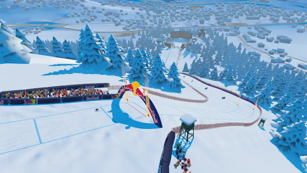Не позволяйте себе скучать в игре Ski Challenge