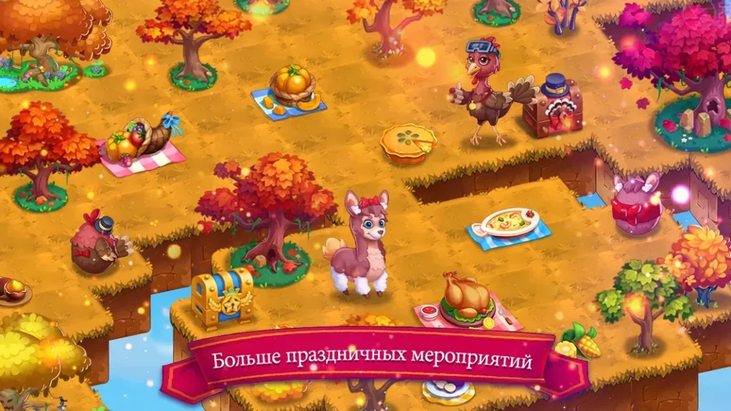 Красочная и веселая графика в игре Merge Elves / Слияние эльфов