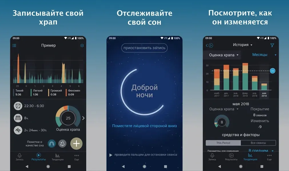 SnoreLab – приложение, которое решит вашу проблему храпа