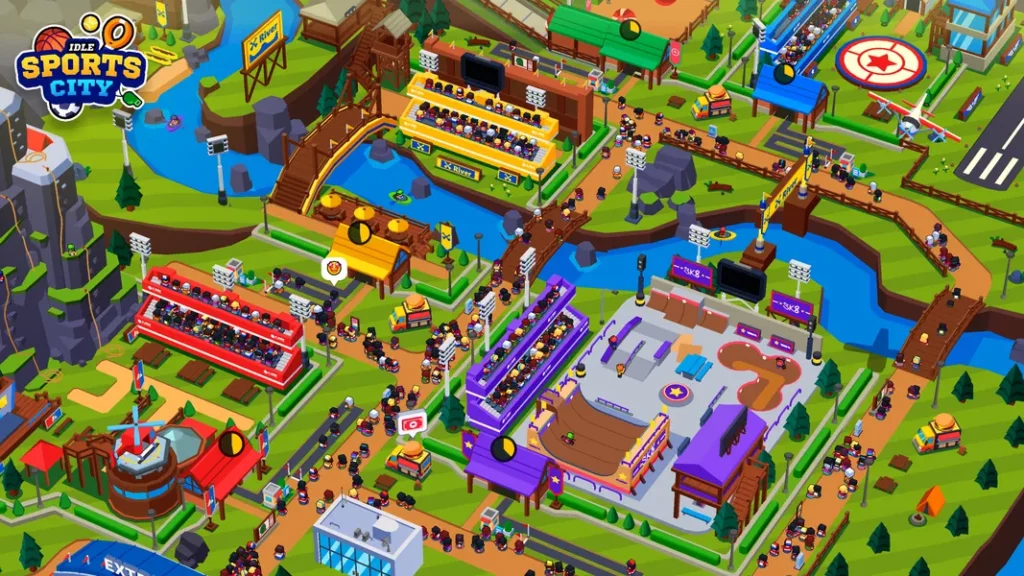 Sports City Tycoon – управляйте спортивным городом с множеством активностей