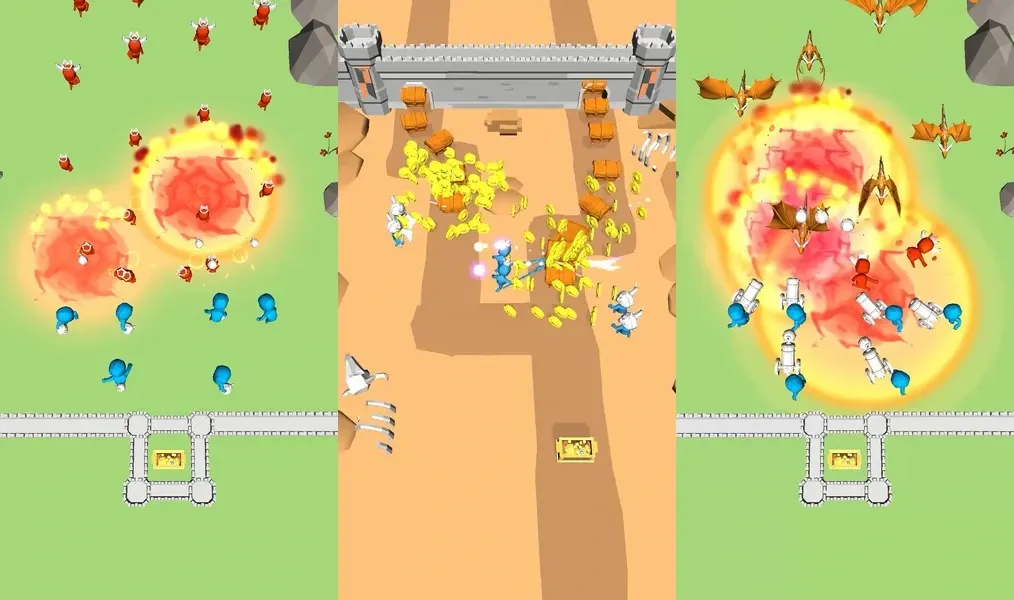 Геймплей в игре Tiny Battle