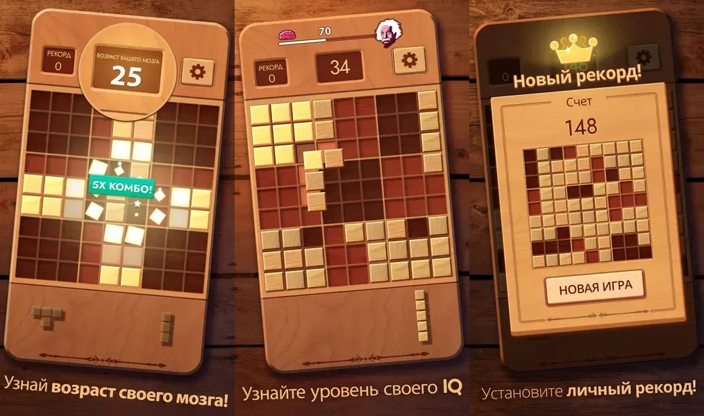 Woodoku - вдохновляющая графика и звуки