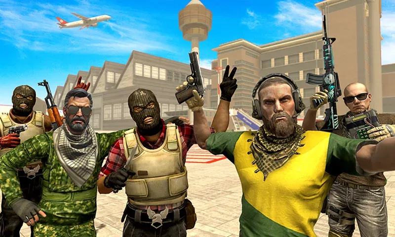 Сыграйте роль коммандос в игре Anti-Terrorist Shooting Game / Антитеррористическая стрелялка