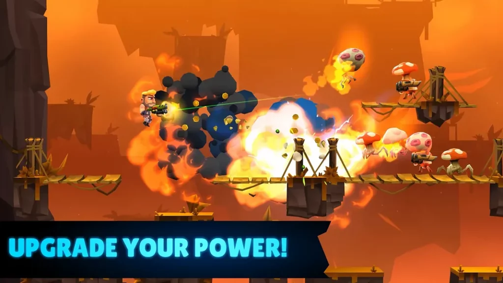 Графика и звук в игре Autogun Heroes