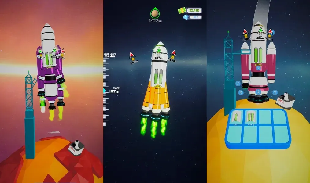 Booster Up - улучшите свою ракету