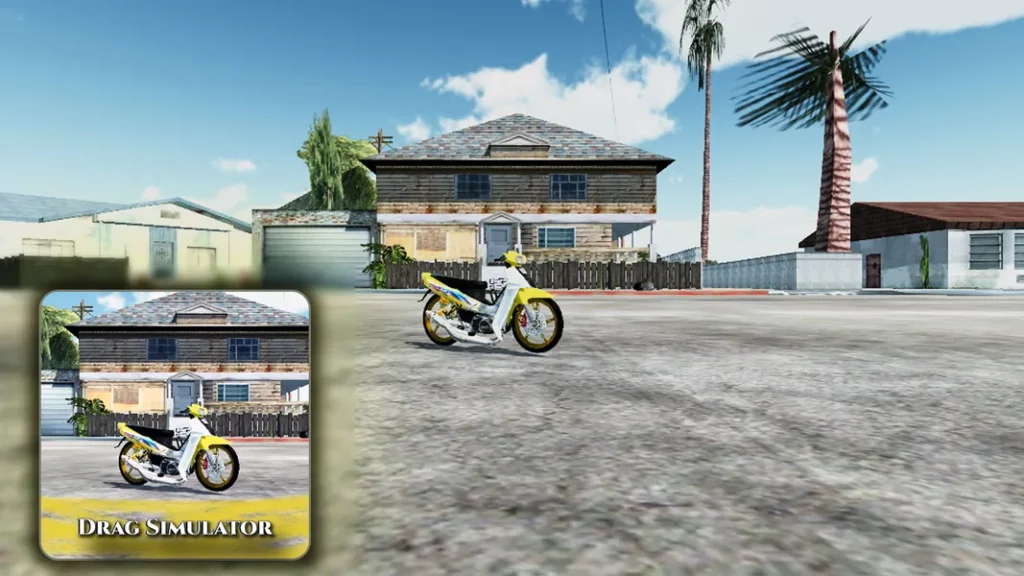 Drag Bike Simulator SanAndreas - симулятор вождения мотоцикла с множеством препятствий и опасными врагами