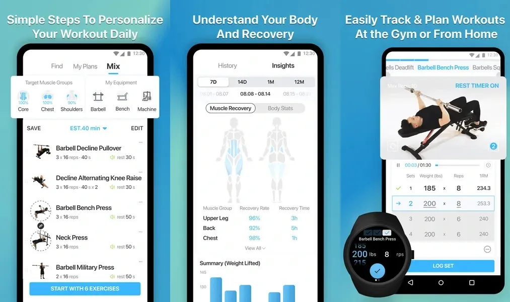 Что такое Gym Workout Plan & Log Tracker?