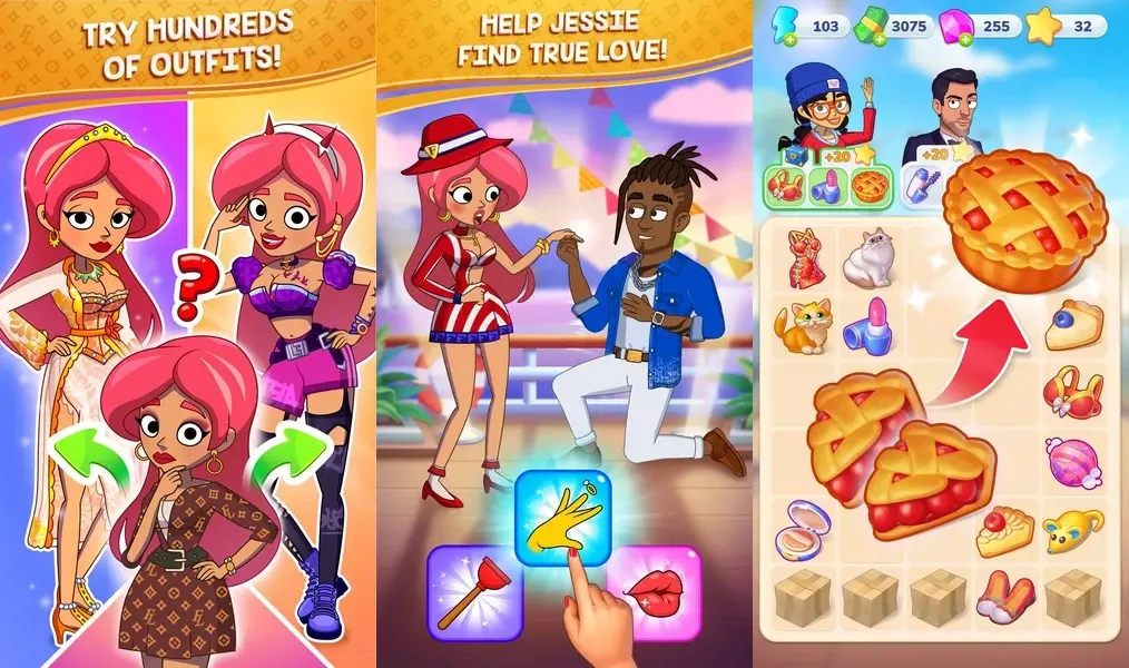 Станьте звездой социальных сетей в игре Jess’ Stories