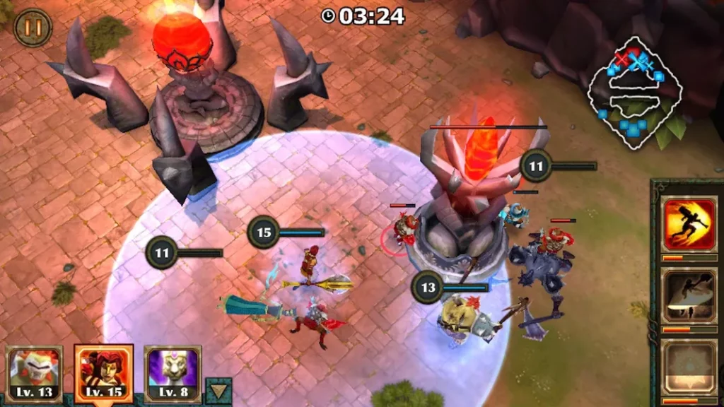 Legendary Heroes — популярная MOBA-игра для мобильных устройств