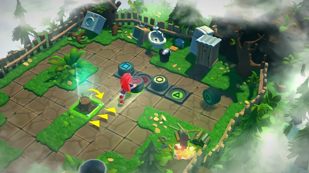 Дружественная 3D-графика в игре Puzzle Adventure