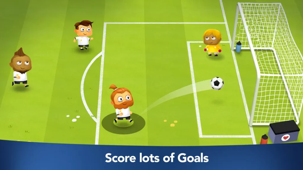 Яркая графика в игре Soccer Pocket Cup
