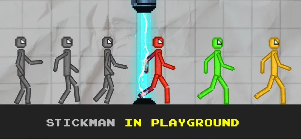 Впечатляющий звук в игре Stickman Playground