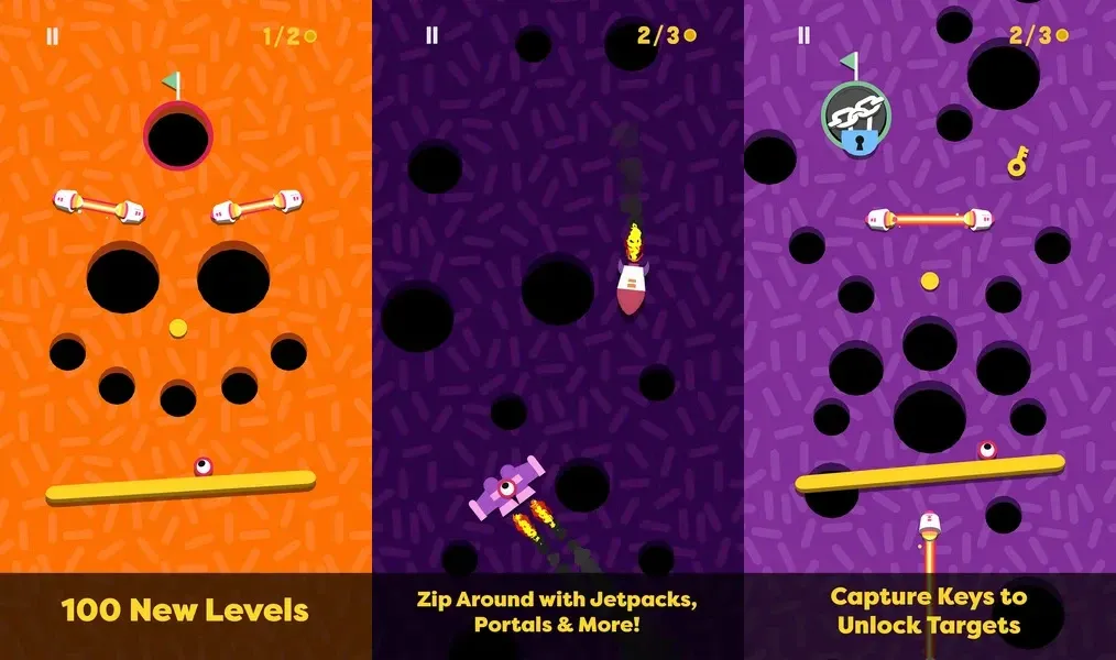 Графика значительно улучшилась в игре Teeter Up: Remastered
