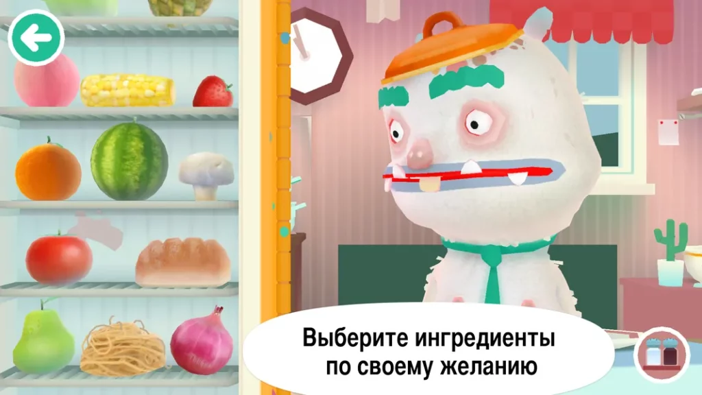 В игре Toca Kitchen 2 есть все любимые блюда детей