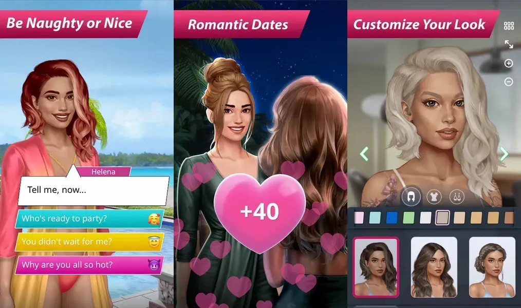 Привлекательная графика в игре Too Hot to Handle