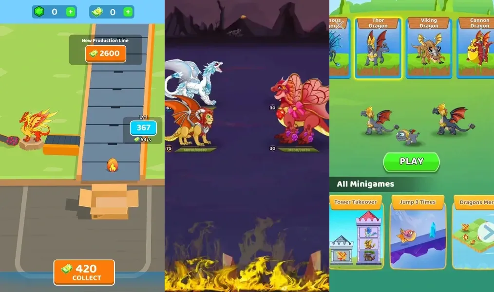 Dragon Master Adventure - игра-симулятор строительства острова Дракона
