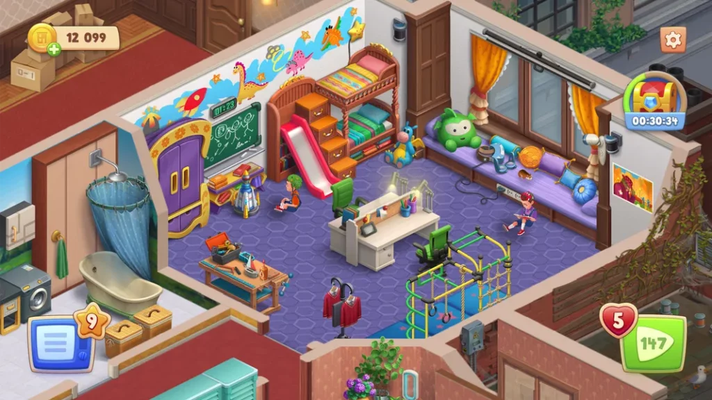 Familyscapes — игра в жанре «три в ряд», предлагающая много интересного контента